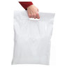 Pochette plastique opaque "aller-retour" 30% recyclé avec poignée 60 microns RAJA 69x64 cm (colis de 100)
