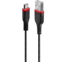 LINDY Câble de charge haute résistance USB Type A vers Micro-B, 3A, 1m