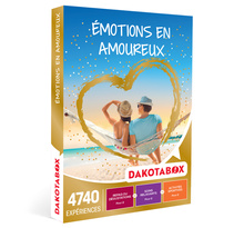 Émotions en amoureux - dakotabox - coffret cadeau multi-activités