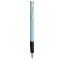 Waterman allure pastel stylo plume  bleu pastel  plume fine  encre bleue  coffret cadeau