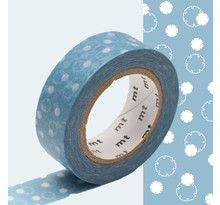 Masking Tape MT fleur de coton bleu - yukiwa