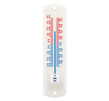 Thermomètre classique à alcool - blanc - otio