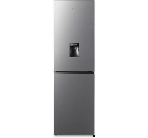 Réfrigérateur congélateur bas - hisense - 240l (159l + 81l) - froid statique - l55x h174 5x p56 2 - silver