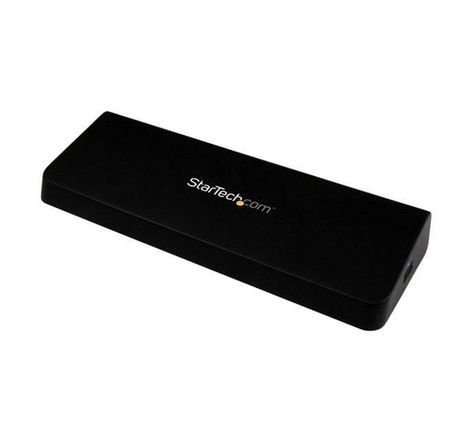 STARTECH.COM Station d'accueil USB 3.0 PC portable avec DisplayPort 4K - 2 sorties vidéo HDMI / DP - GbE