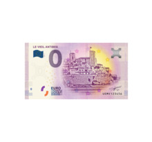 Billet souvenir de zéro euro - Le Vieil Antibes - France