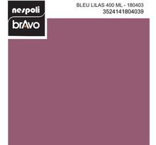 Aérosol peinture professionnelle satiné bleu lilas 400 ml, NESPOLI