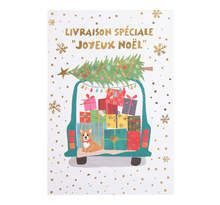 Carte De Vœux Livraison Spéciale Joyeux Noël - Draeger paris