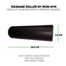 Iron gym rouleau de massage essential noir irg051