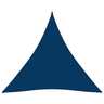 vidaXL Voile de parasol Tissu Oxford triangulaire 4x5x5 m Bleu