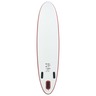 vidaXL Stand Up Paddle Planche à rame gonflable Rouge et blanc