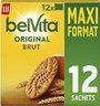 LU Belvita - Biscuits Petit Déjeuner Original le paquet de 12 sachets - 600g