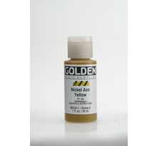 Peinture Acrylic FLUIDS Golden VI 30ml Jaune Nickel Azo - Golden