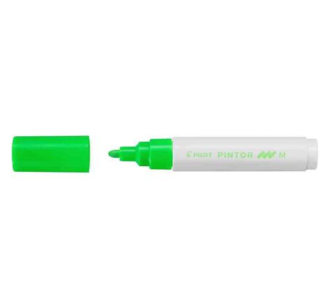 Marqueur à pigment pintor  medium  vert fluo pilot
