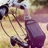 Tectake Étui a vélo pour Smartphone pour cadre de vélo, Imperméable - 18 x 8,5 x 8,5 cm