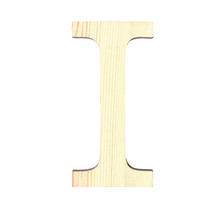 Alphabet en bois 19 cm lettre i
