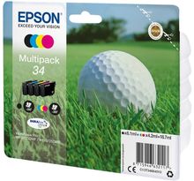 Pack 4 cartouches d'encre Epson Balle de Golf 34 Standard