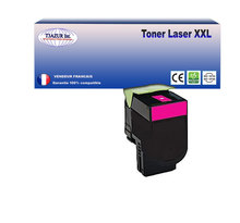 70C2HM0 - Toner compatible avec Lexmark CS510de  CS510dte Magenta- 3 000 pages