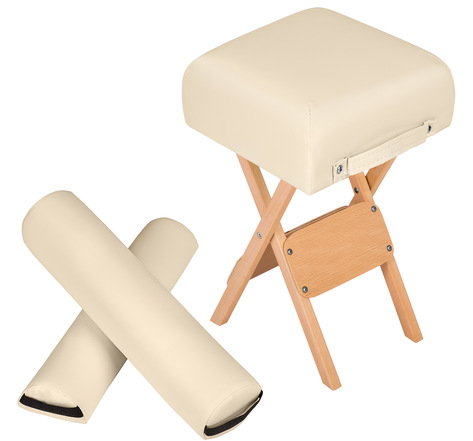 Tectake Accessoires pour table de massage - beige