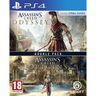 Compilation Assassin's Creed Origins + Assassin's Creed Odyssey Jeux PS4