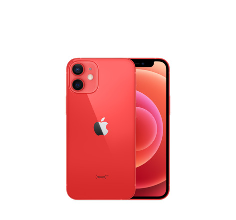 Apple iphone 12 mini - rouge - 256 go - parfait état