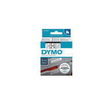 Dymo labelmanager cassette ruban d1 19mm x 7m noir/blanc (compatible avec les labelmanager et les labelwriter duo)
