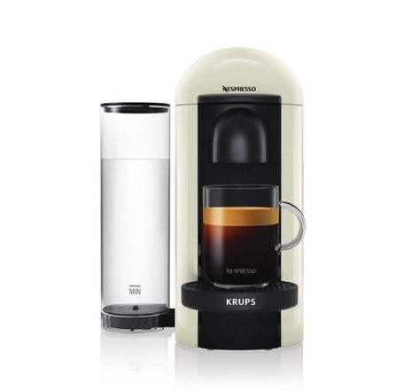 Machine à café krups nespresso vertuo plus yy3916fd - ivoire - 1 2 l