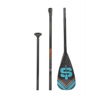 Pagaie de stand up paddle réglable de 175 à 215cm et démontable en 3 sections - carbone  fibre de verre et nylon - horuz