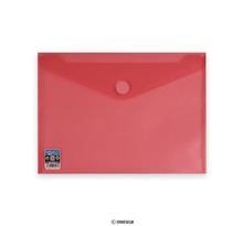 Lot de 10 enveloppes rouge avec fermeture velcro 240x335 mm (a4+) v-lock