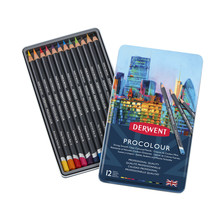 Crayons de couleur Derwent ProColour Boite x12