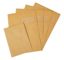 Enveloppe pour catalogue, kraft, format c5, 162 x 229 mm, 90 g/m² fermeture autocollante, kraft blond (paquet 500 unités)
