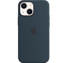 APPLE Coque Silicone pour iPhone 13 mini avec MagSafe - Abyss Blue