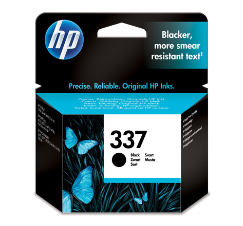 HP HP 337 ink black 11ml blister HP 337 original cartouche dencre noir capacite standard 11ml 440 pages 1-pack Blister multi tag