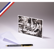 Carte simple L'Œil du photographe créée et imprimée en France - Les coiffeuses au soleil - Robert Doisneau