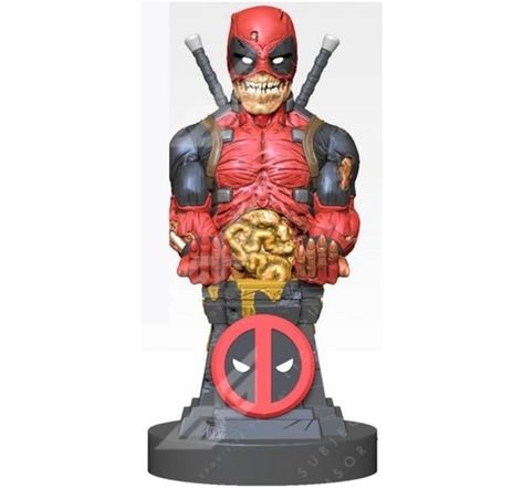 Figurine Support & Chargeur pour Manette et Smartphone - EXQUISITE GAMING - DEADPOOL ZOMB