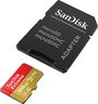 Carte mémoire Micro SD Sandisk Extreme 256Go U3 + Adaptateur