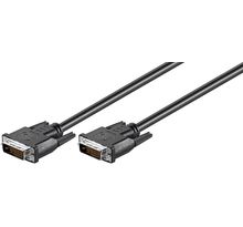 Cable DVI-D Goobay 1,80m M/M (Noir)