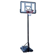 Panier de basket sur pied mobile "boston" hauteur réglable de 2 30m à 3 05m