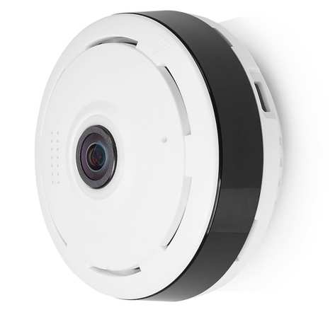 Smartwares caméra ip d'intérieur 360° 7x7x3,5 cm blanc