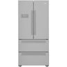Beko rem60sn réfrigérateur multiportes - 539 l (387+152) - froid ventilé - neofrost - gris acier