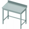 Table inox avec dosseret - profondeur 800 - stalgast -  - inox900x800 x800x900mm