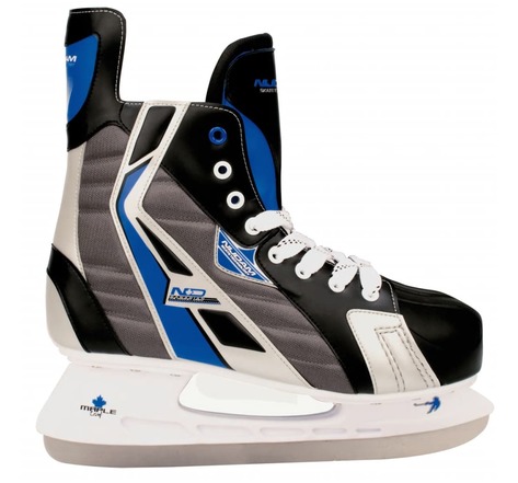 Nijdam patins de hockey sur glace polyester pointure 44 3386-zbz-44
