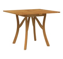 vidaXL Table de jardin 85x85x75 cm Bois d'acacia solide