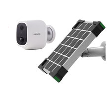 DAEWOO  Caméra autonome Intérieure/Extérieure W501 Full HD avec panneau solaire