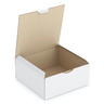 Boîte carton blanche d'expédition RAJAPOST 21x21x9 cm (colis de 50)