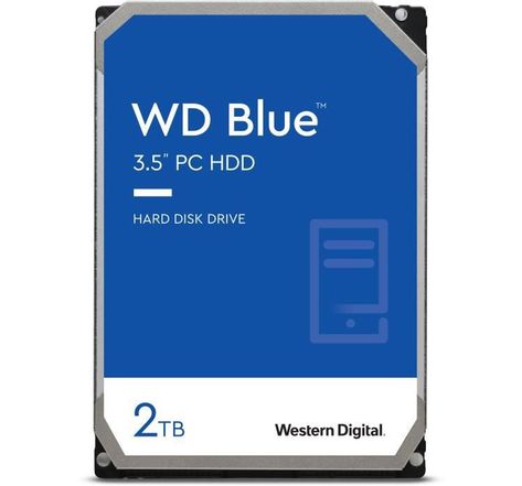 WD Blue - Disque dur Interne - 2To - 7200 tr/min - 3.5 (WD20EZBX)