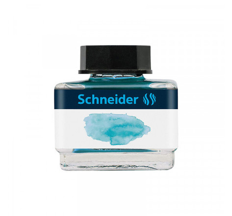 Pot d'encre pastel - Bleu Bermudes - 15ml - Schneider