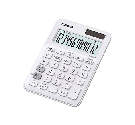 Calculatrice MS-20UC-WE blanc CASIO