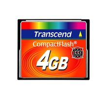 Carte mémoire Compact Flash Transcend 4 Go 133X