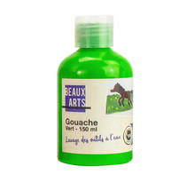 Gouache pour enfant Vert 150 ml - MegaCrea DIY