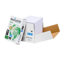 Ramette papier satiné navigator universal a4 80 gr - 2500 feuilles - blanc
